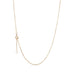 BASIC, Facetted Delicate Necklace, Gold 18k