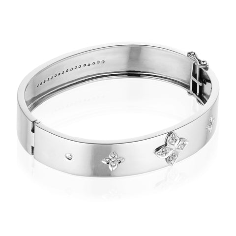 CLOVER CPH, Clover Bangle, Silver