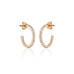 ALIGNED, Even Hoops 18mm, Gold