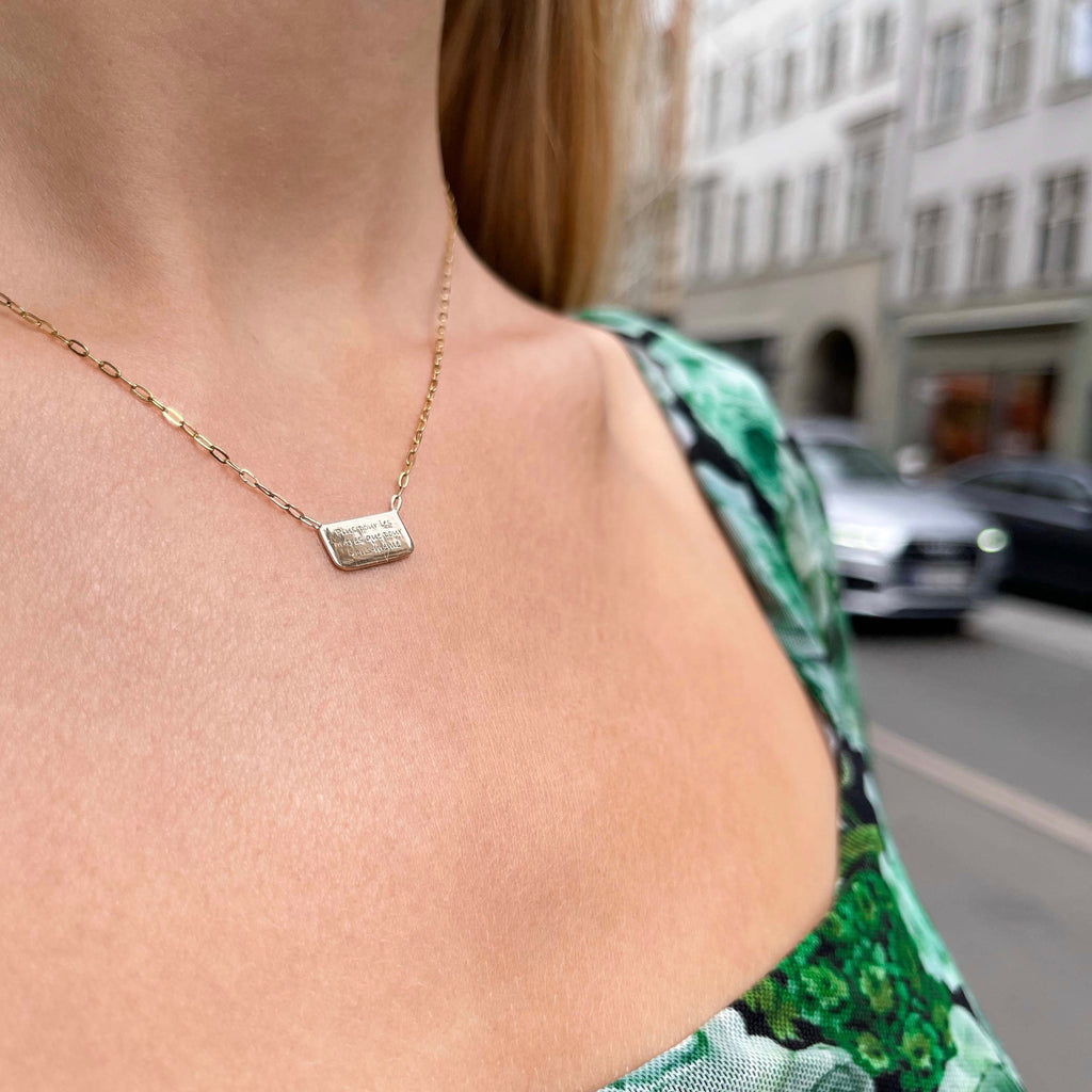 KØBENHAVN, Plus-que ... Necklace, 9K
