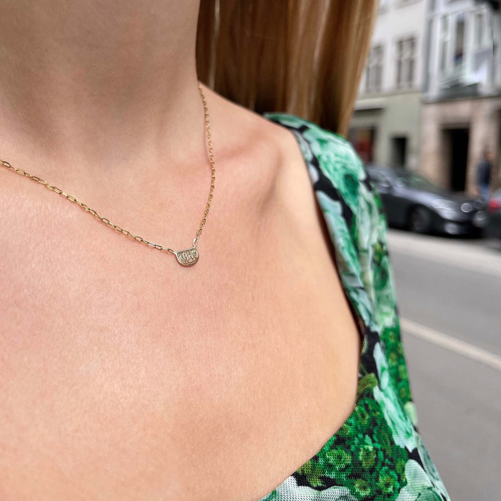 KØBENHAVN, KBH Necklace, 9K