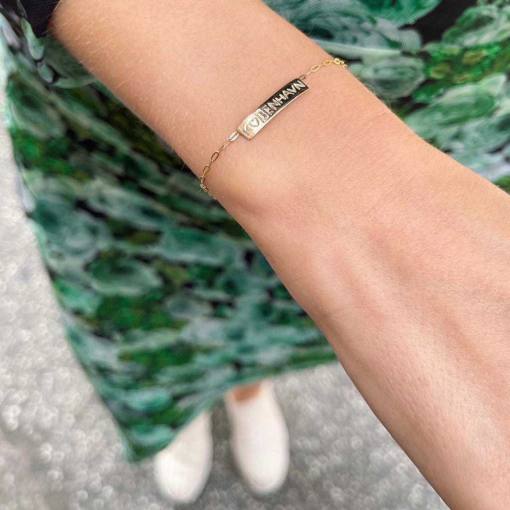 KØBENHAVN, København Bracelet, 9K