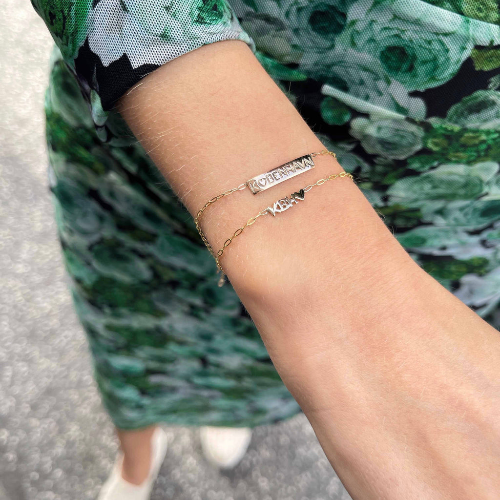 KØBENHAVN, København Bracelet, 9K