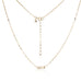 KØBENHAVN, Letter Necklace, 9K