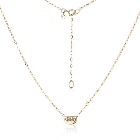KØBENHAVN, KBH Necklace, 9K