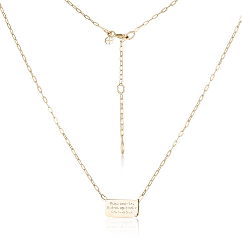 KØBENHAVN, Plus-que ... Necklace, 9K