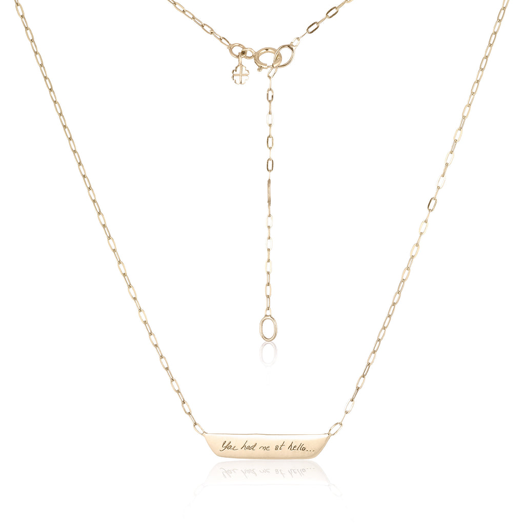 KØBENHAVN, You-had-me ... Necklace, 9K
