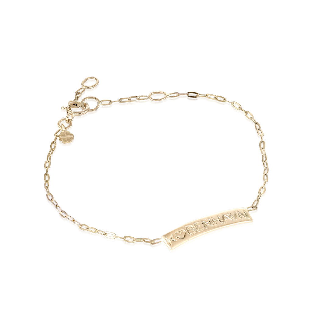 KØBENHAVN, København Bracelet, 9K