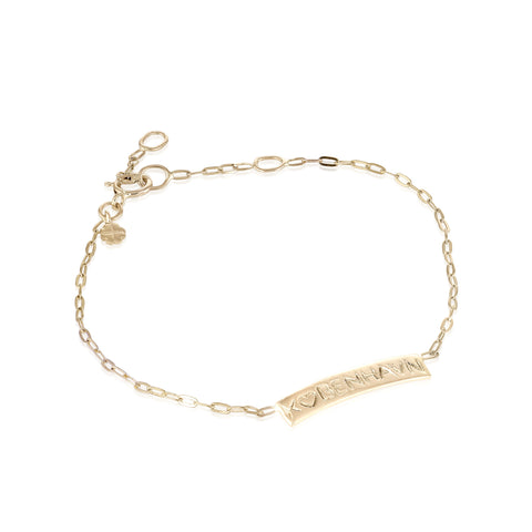 KØBENHAVN, København Bracelet, 9K
