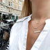 KØBENHAVN, Letters Necklace, Golden