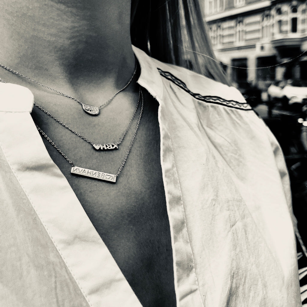 KØBENHAVN, København Necklace, Silver