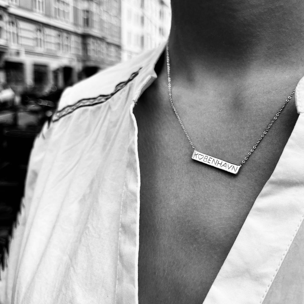 KØBENHAVN, København Necklace, Silver