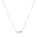 KØBENHAVN, Letters Necklace, Golden