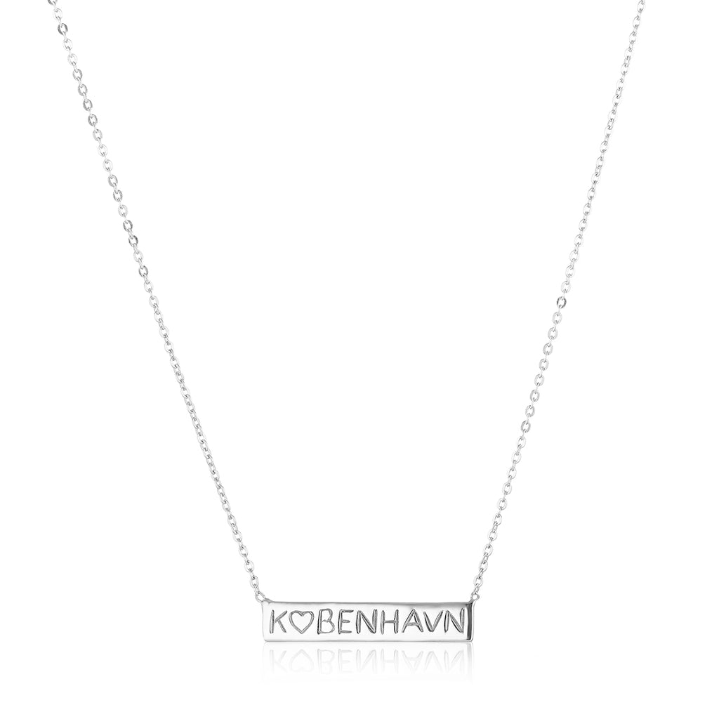 KØBENHAVN, København Necklace, Silver