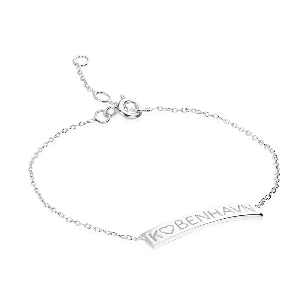 KØBENHAVN, København Bracelet, Silver