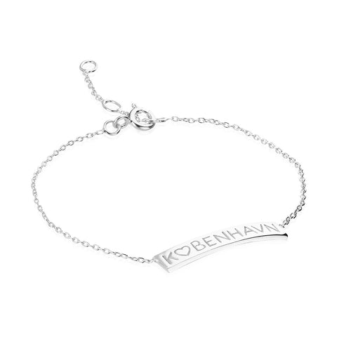 KØBENHAVN, København Bracelet, Silver