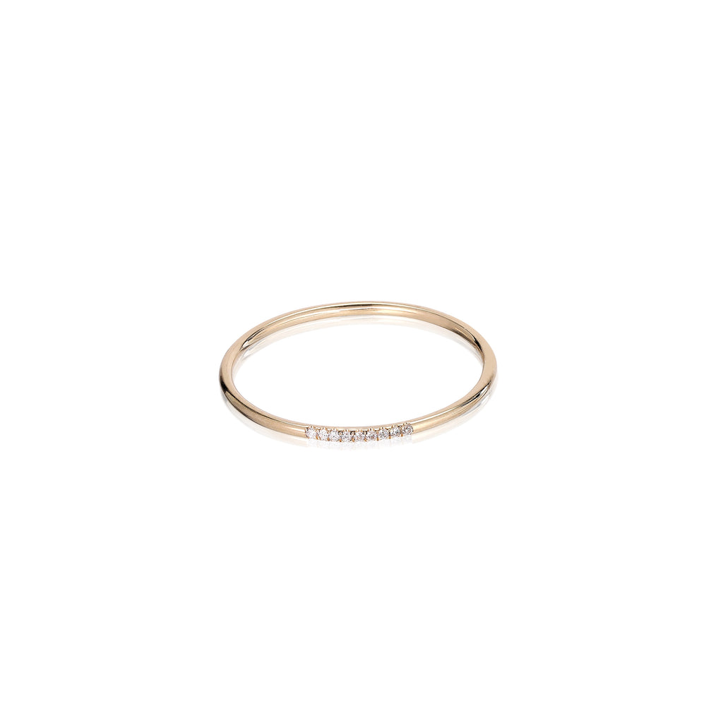 MARIN, Still diamond ring 1/6, Gold