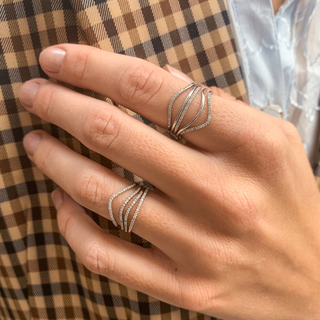 MARIN, Still ring, White/high