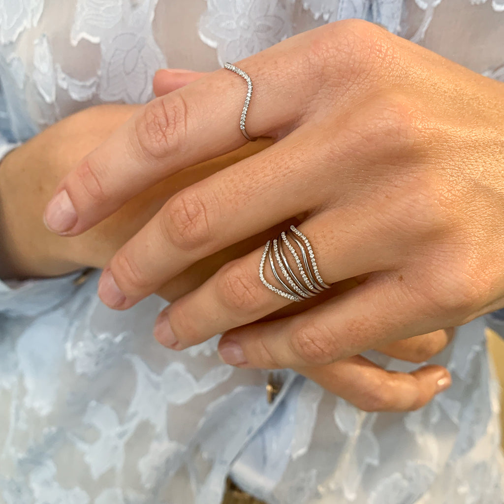 MARIN, Ripple ring, White/high