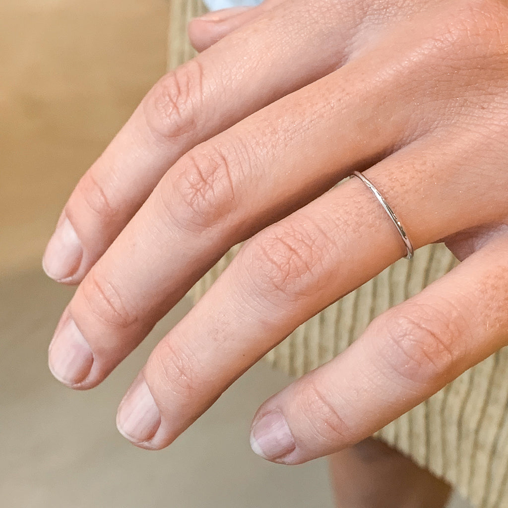 MARIN, Still ring, White/high