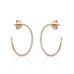 MARIN, Medium Hoops 18mm, Gold