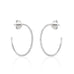 MARIN, Medium Hoops 18mm, White