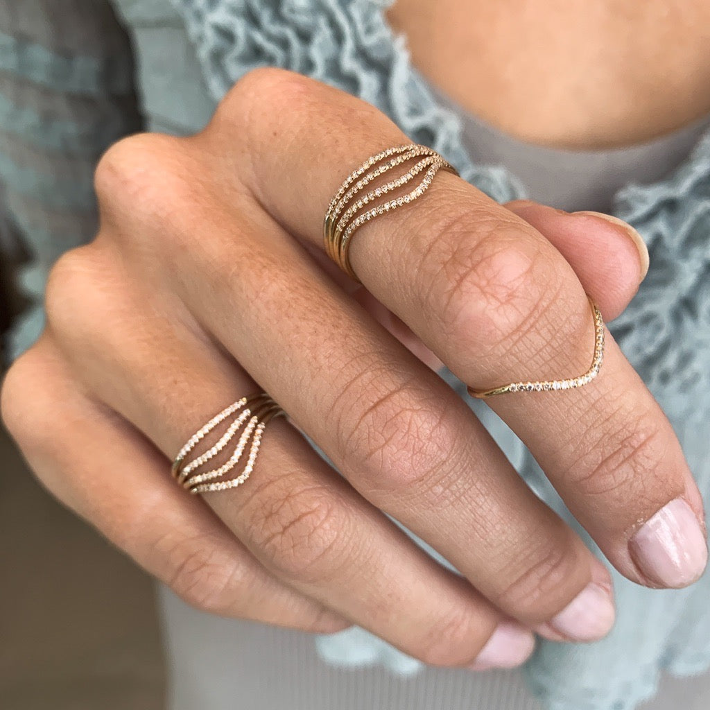 MARIN, Still ring, Gold/high