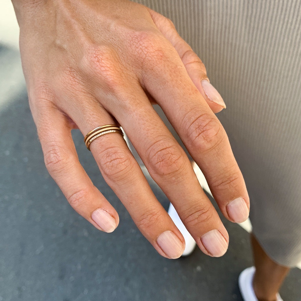 MARIN, Still ring, Gold/high