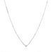 RIO, Move Necklace, White/WhiteDiamonds