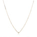 RIO, Move Necklace, Gold/WhiteDiamonds
