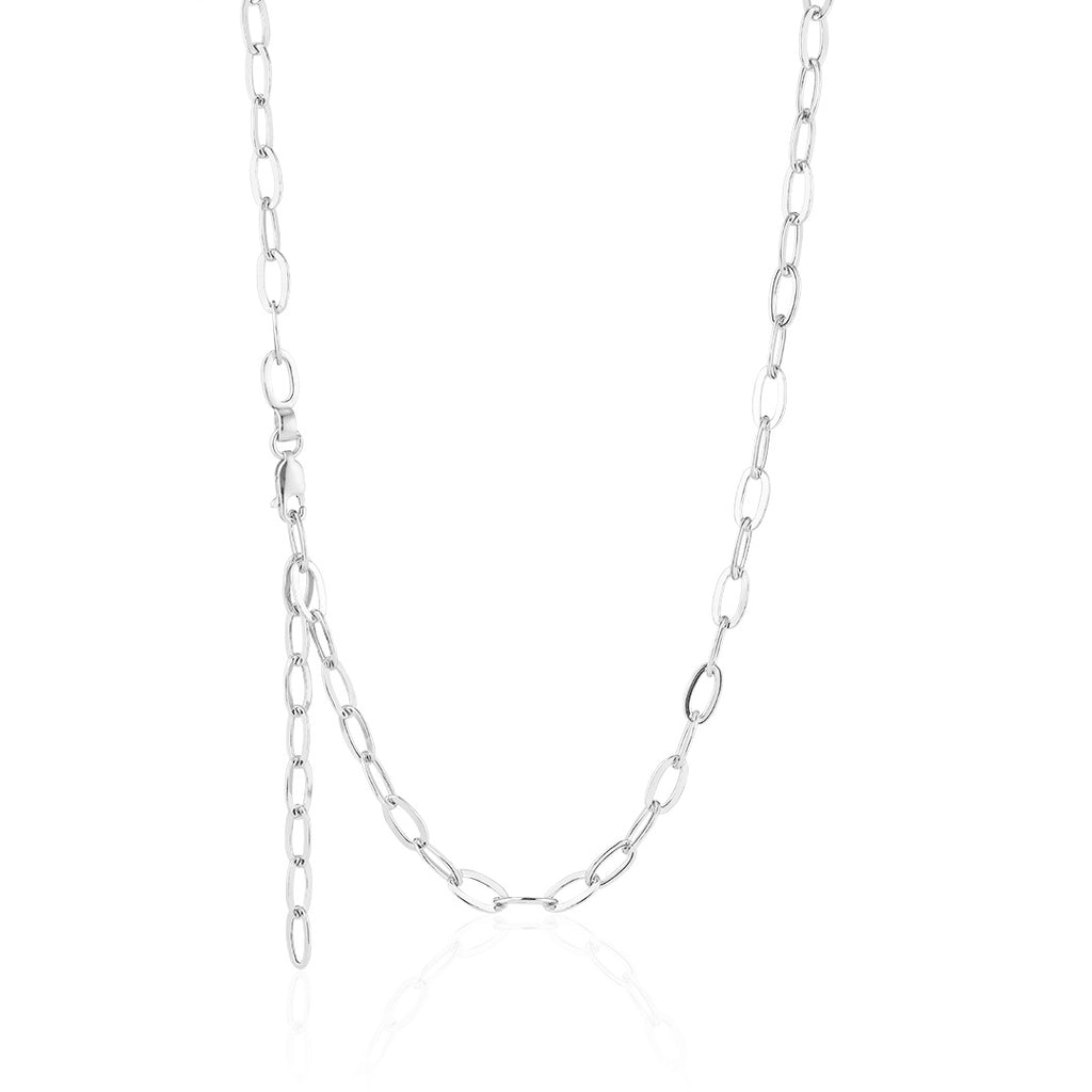 BASIC, Medium Link Chain, Silver