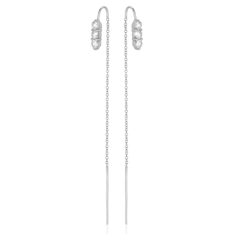 OLYMPIA, Hera dangles 0,18ct, White