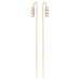 OLYMPIA, Hermes dangles 0,67ct, Gold/White
