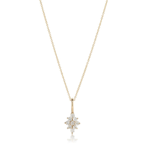 OLYMPIA, Dianysos Necklace, Gold/White