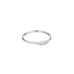 OLYMPIA, Hera Line Ring 0,09ct, White/White