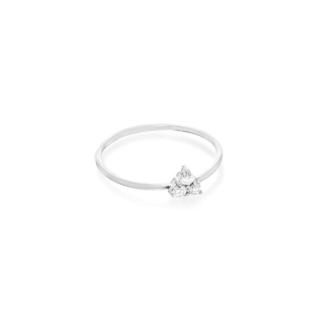 OLYMPIA, Hera Ring, White Gold
