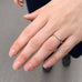 OLYMPIA, Hera Line Ring 0,09ct, Gold/White