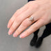 OLYMPIA, Hera Line Ring 0,09ct, Gold/White
