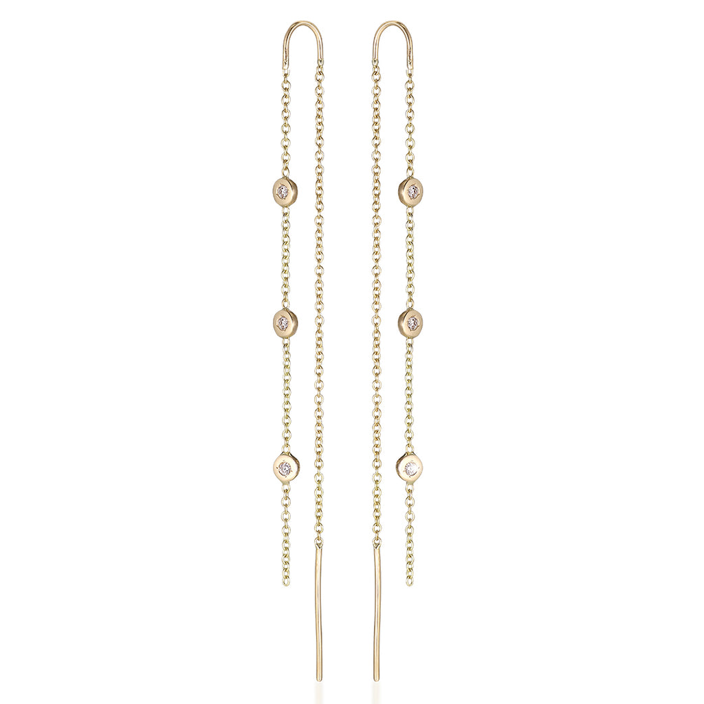 RIO, Hymn dangles, White/Gold