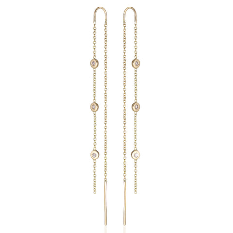 RIO, Hymn dangles, White/Gold