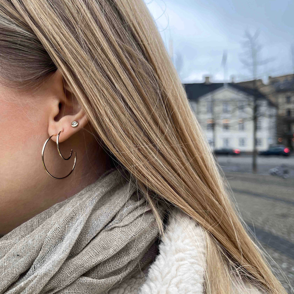 RIO, Melody Stud, Gold/White