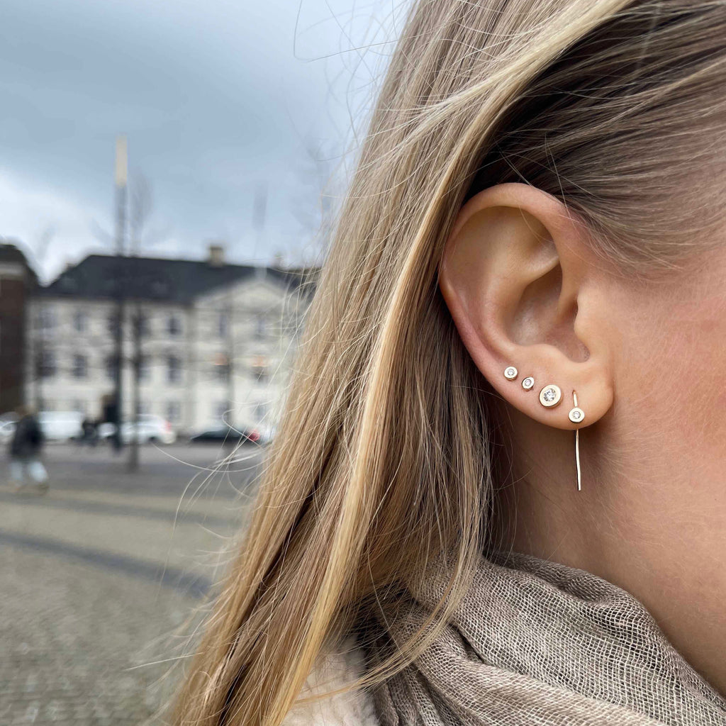 RIO, Melody Stud, Gold/White