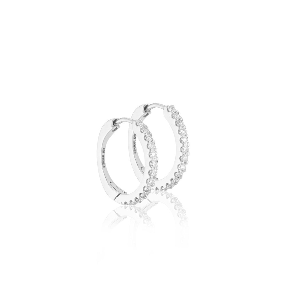 ALIGNED, EVEN round huggies 15mm 0,30, White/White
