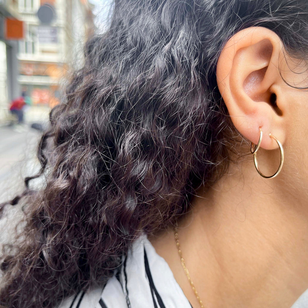 RIO, Energy Hoops 20mm, Gold