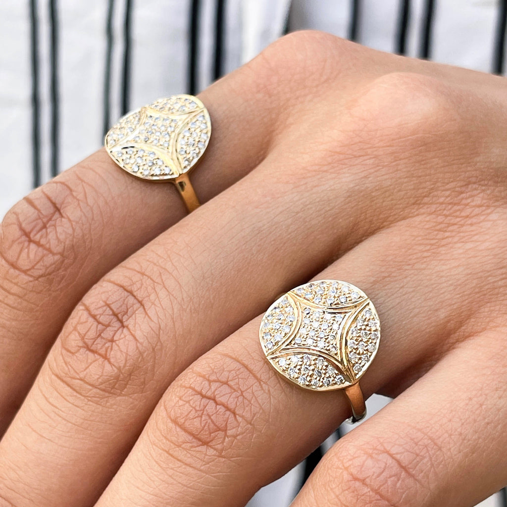 CLOVER CPH, Rosy Ring, Gold