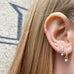 OLYMPIA, Helios Studs, Gold