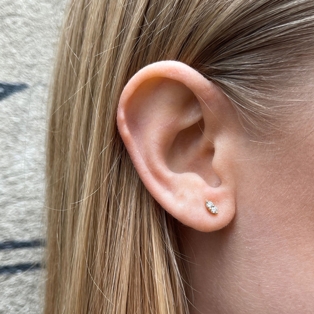 OLYMPIA, Helios Studs, Gold