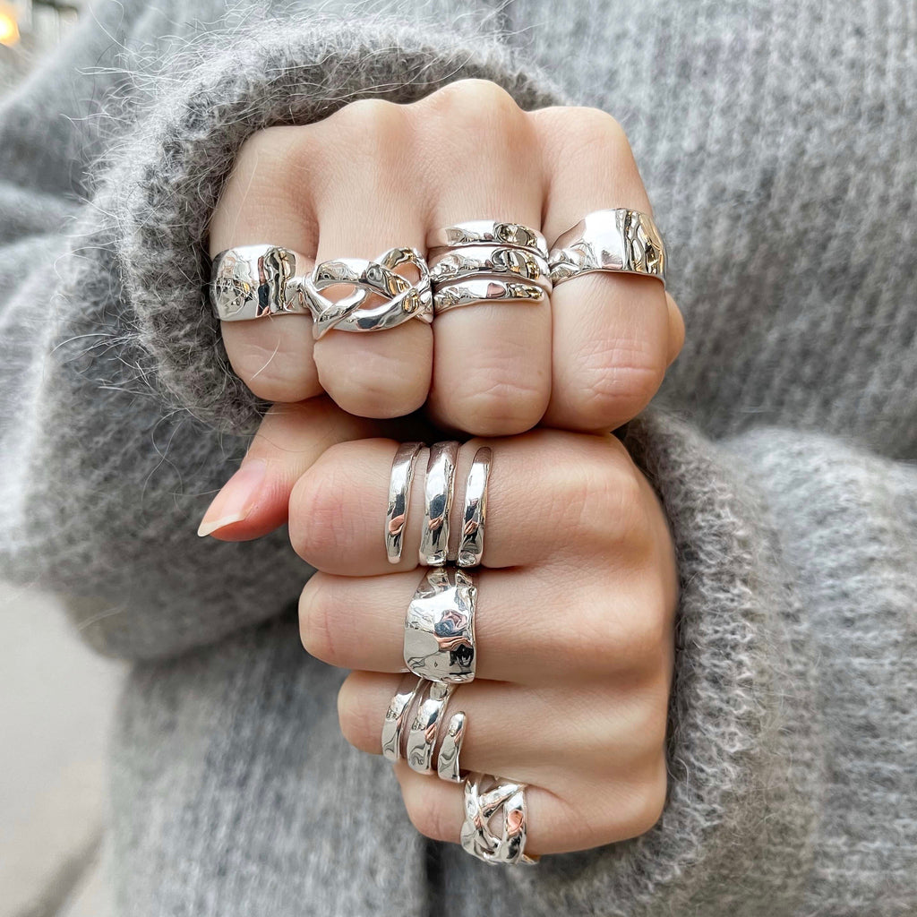 SUOMI, Paijanne Cross Ring, Silver