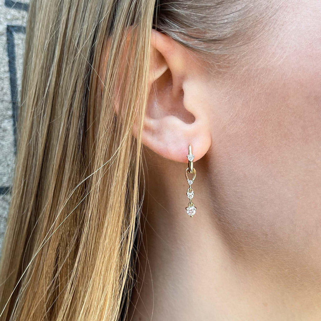 OLYMPIA, Artemis huggies, Gold/White