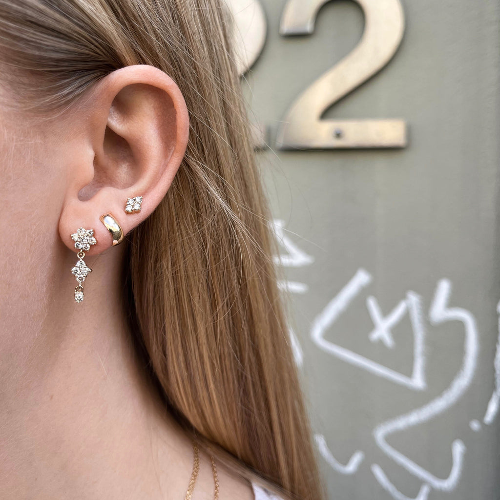 TUSCANY, Lucca Stud, Gold/White